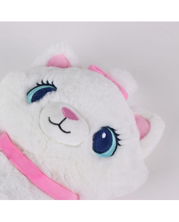 DISNEY - Marie - Plush Backpack - 30x17x11cm