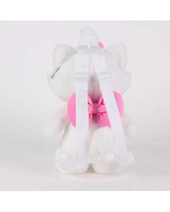 DISNEY - Marie - Plush Backpack - 30x17x11cm