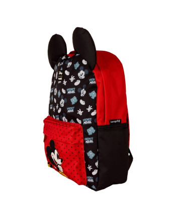 DISNEY - Mickey Mouse - Nylon Backpack LoungeFly