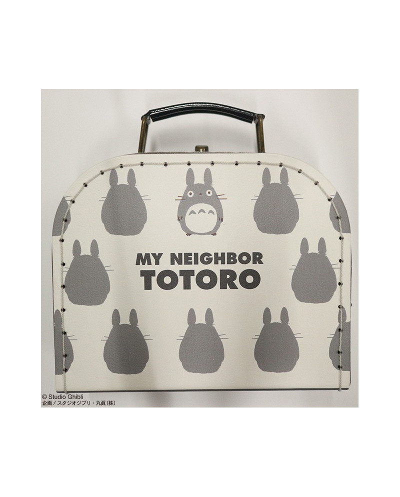 MY NEIGHBOR TOTORO - Grey Totoro - Suitcase 12.5x15.6x6.8cm
