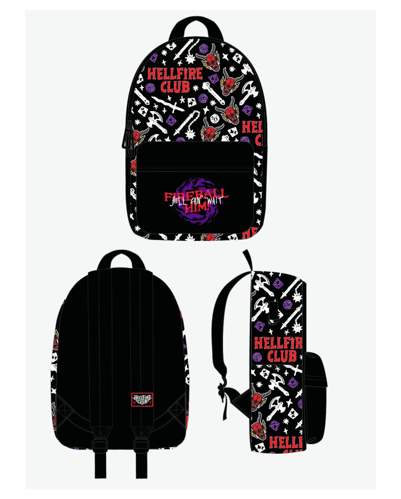 STRANGER THINGS - Fireball Him! - Basic Backpack