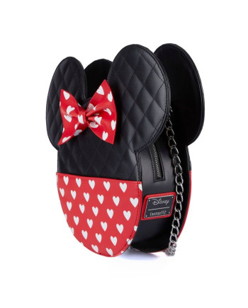 DISNEY - Mickey Minnie Valentine - Crossbody Bag 'LoungeFly' '33x28cm'