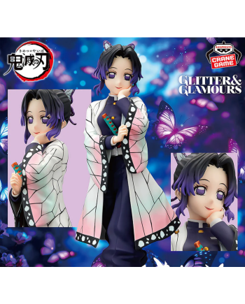 DEMON SLAYER - KIMETSU NO YAIBA - FIGURINE SHINOBU KOCHO GLITTER & GLAMOURS