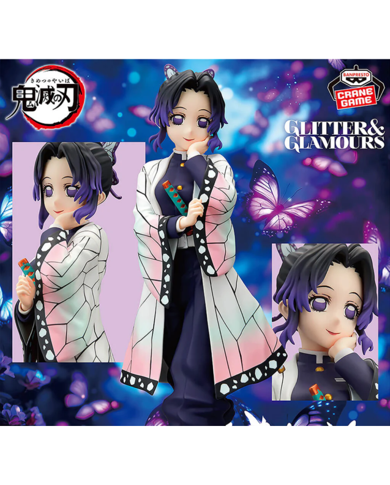 DEMON SLAYER - KIMETSU NO YAIBA - FIGURINE SHINOBU KOCHO GLITTER & GLAMOURS