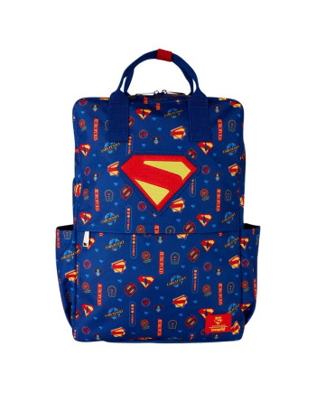 DC - Superman - Nylon Backpack LoungeFly
