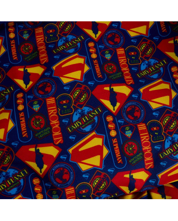 DC - Superman - Nylon Backpack LoungeFly