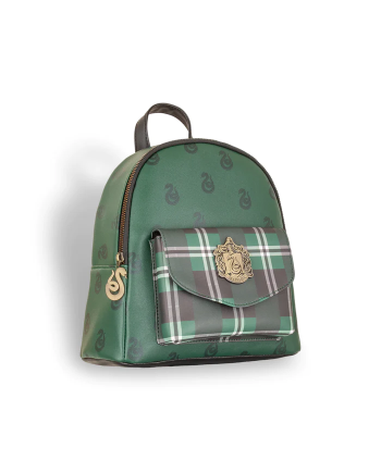 HARRY POTTER - Slytherin - Mini Plaid Backpack '25x25cm'
