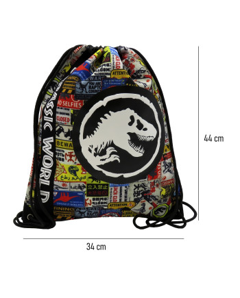 JURASSIC WORLD - Gym Bag '34x44x2cm'