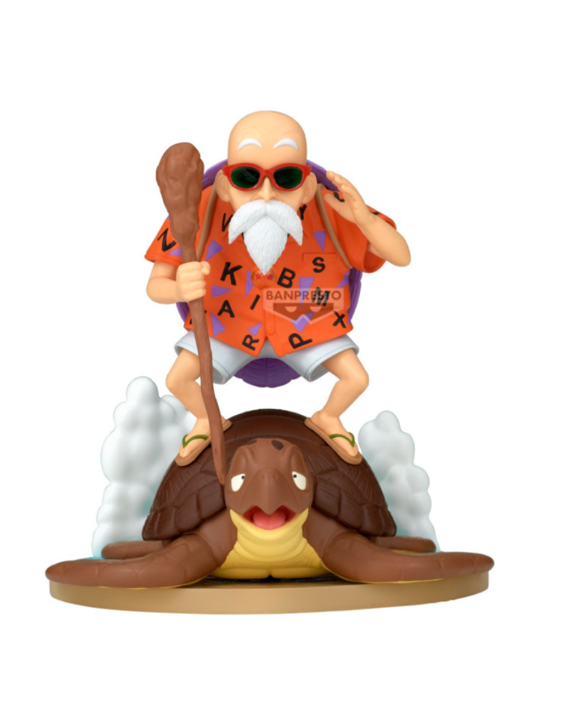 Dragon Ball – Figurine Kame Sennin (Muten Roshi) & Umigame – History Box