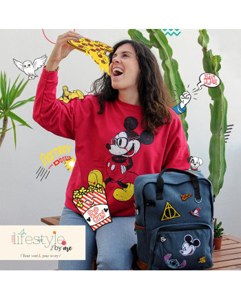 Customizable Denim Backpack - Model A