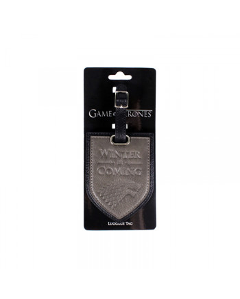 GAME OF THRONES - Luggage Tag - Stark 'Winter is Coming'