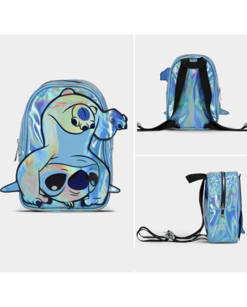 STITCH - Mini Backpack 'Shiny' - 23x 16,5x 9,5cm