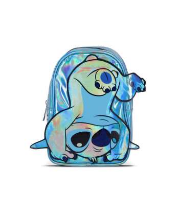 STITCH - Mini Backpack 'Shiny' - 23x 16,5x 9,5cm