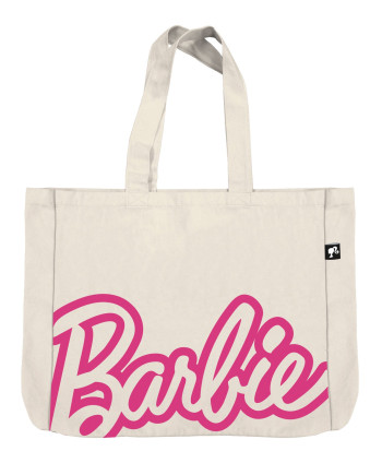 BARBIE - Logo - Big Canvas Bag - 46x40,5x10cm