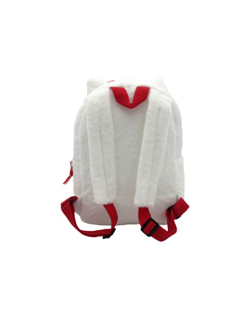 HELLO KITTY - Fur Backpack - 30x14x22cm