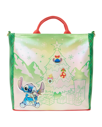 DISNEY - Lilo & Stitch "Holiday" - Tote Bag LoungeFly