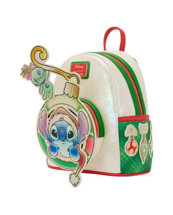 DISNEY - Lilo & Stitch "Holiday" - Mini Backpack LoungeFly