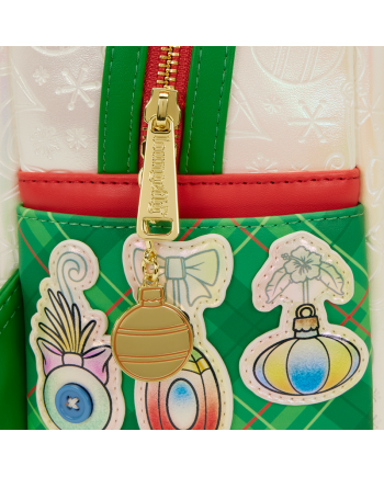 DISNEY - Lilo & Stitch "Holiday" - Mini Backpack LoungeFly