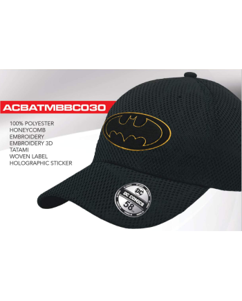 BATMAN - Logo - Baseball Cap "Honey Comb"