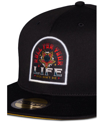 STRANGER THINGS - Roll for your life - Adjustable Cap