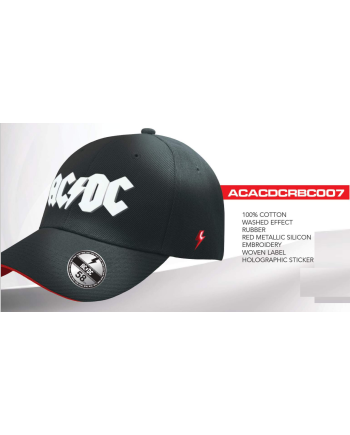 AC/DC - Plug Me In - Baseball Cap "Washed"