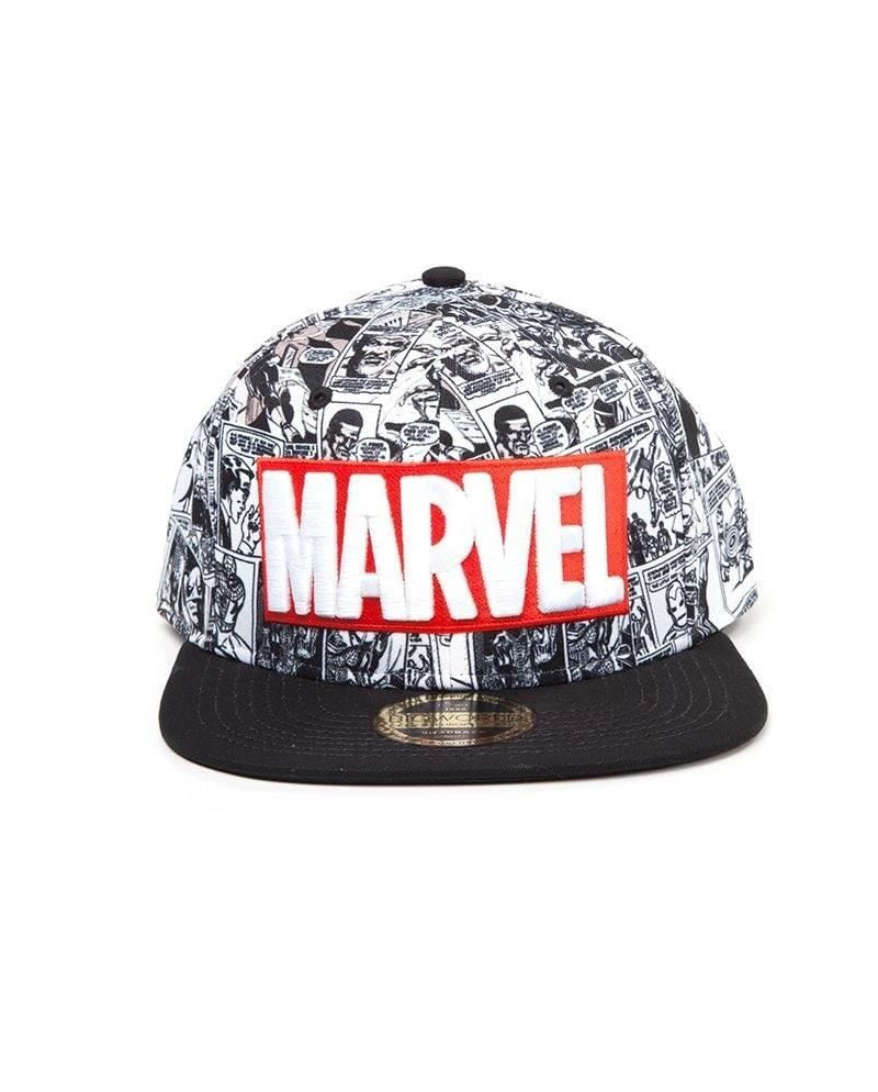 MARVEL - Snapback - Classic Logo Red & White