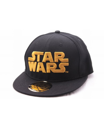 STAR WARS - Cap Golden Logo - Black