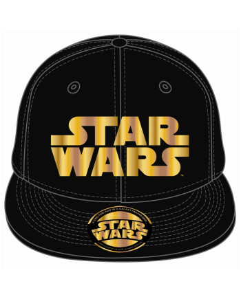 STAR WARS - Cap Golden Logo - Black