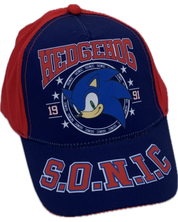 SONIC - Sonic 1991 - Kids Red Cap 52cm