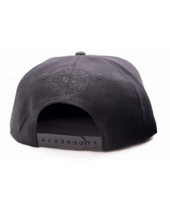 SUPERMAN - Cap DC Comics Logo - Black/Black
