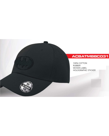 BATMAN - Logo Black - Baseball Cap "Honey Comb"