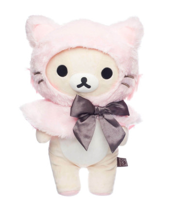 KORILAKKUMA PINK CAT - Medium Plush 33cm
