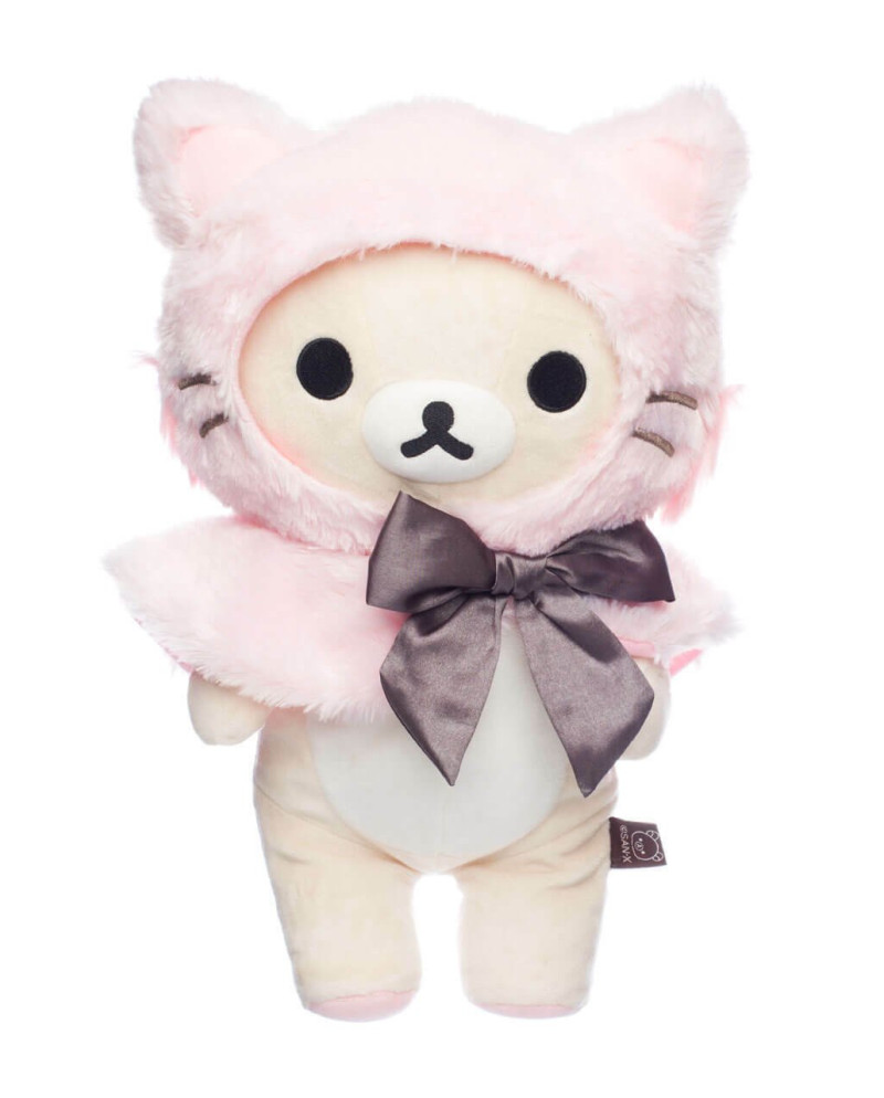 KORILAKKUMA PINK CAT - Medium Plush 33cm