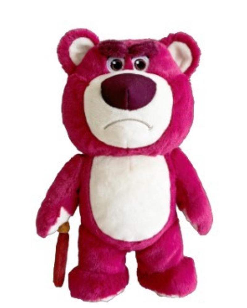 TOY STORY - Lotso with walking stick - Plush 25 cm