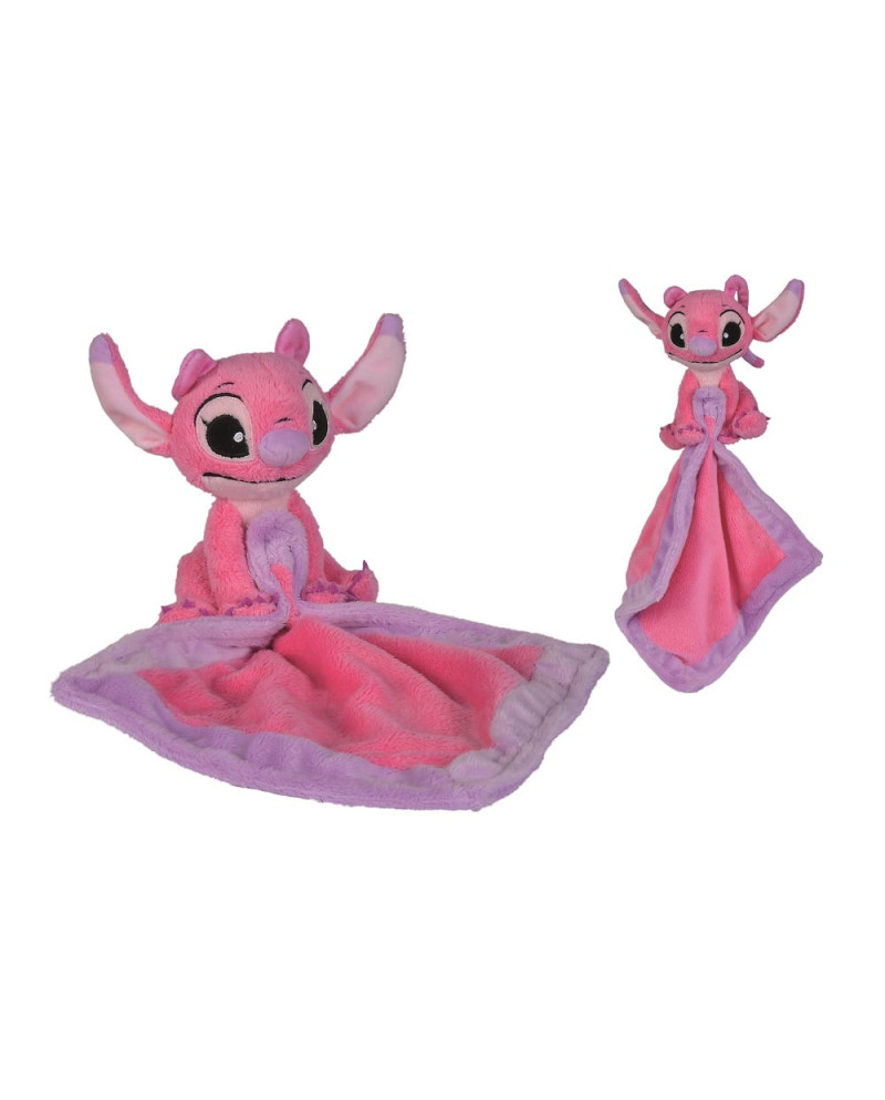 STITCH - Angel Plush 13 cm + Comforter
