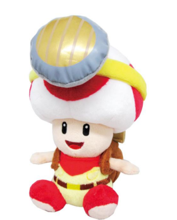 CAPTAIN TOAD - Captain Toad - Plush 18cm