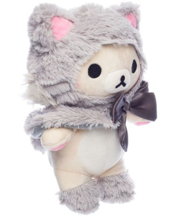 KORILAKKUMA GREY CAT - Small Plush 20cm