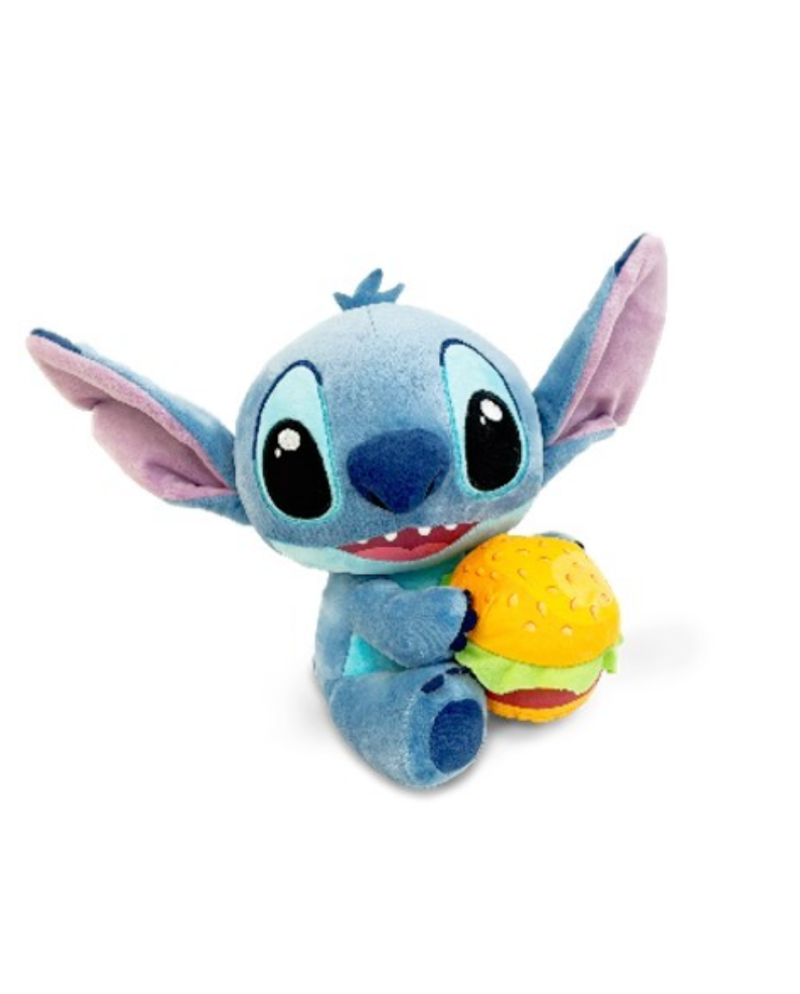 STITCH with Burger - Plush 25cm