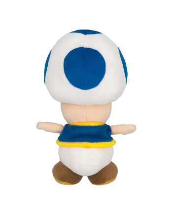 SUPER MARIO - Blue Toad - Plush 20cm