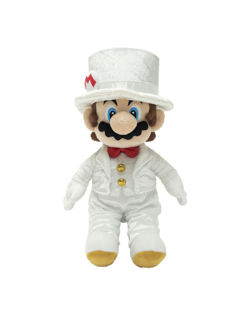MARIO ODYSSEY - Mario "Wedding suit with box" - Plush 35cm