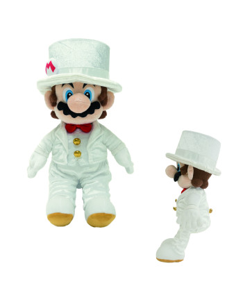 MARIO ODYSSEY - Mario "Wedding suit with box" - Plush 35cm