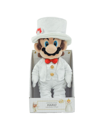 MARIO ODYSSEY - Mario "Wedding suit with box" - Plush 35cm