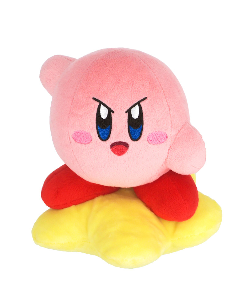 KIRBY - Kirby on star - Plush 17cm
