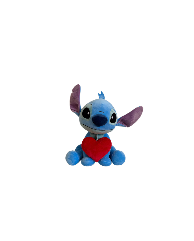 STITCH - Stitch + Heart Plush - 50cm