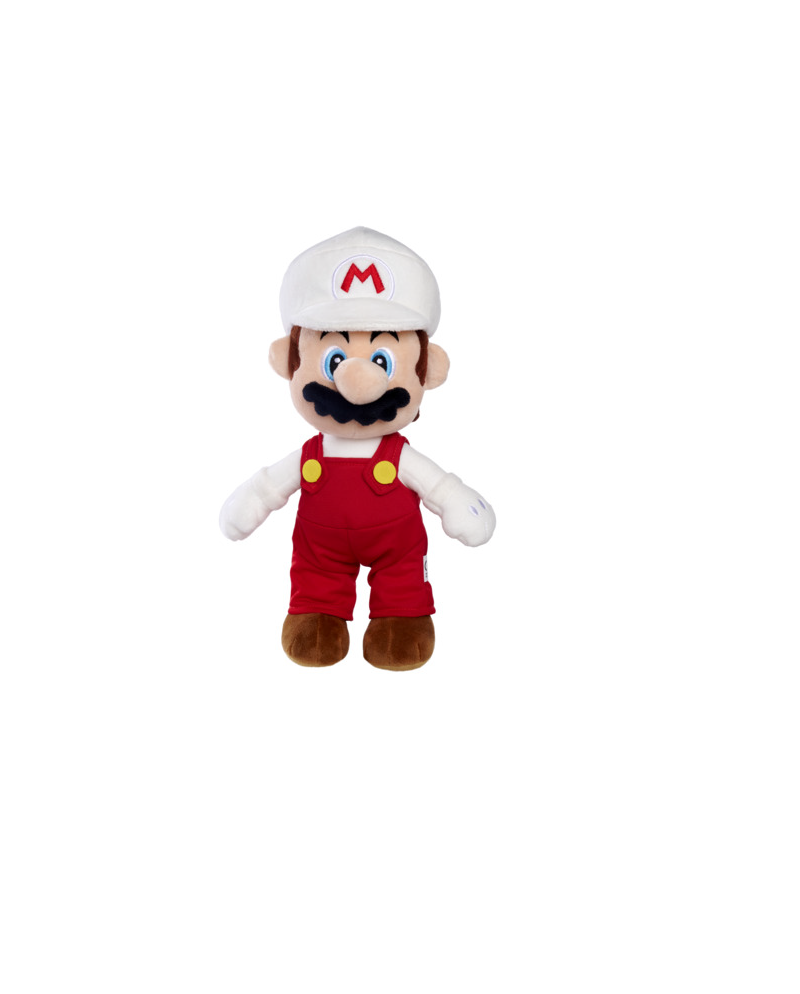 SUPER MARIO - Fire Mario - Plush Toy 30cm