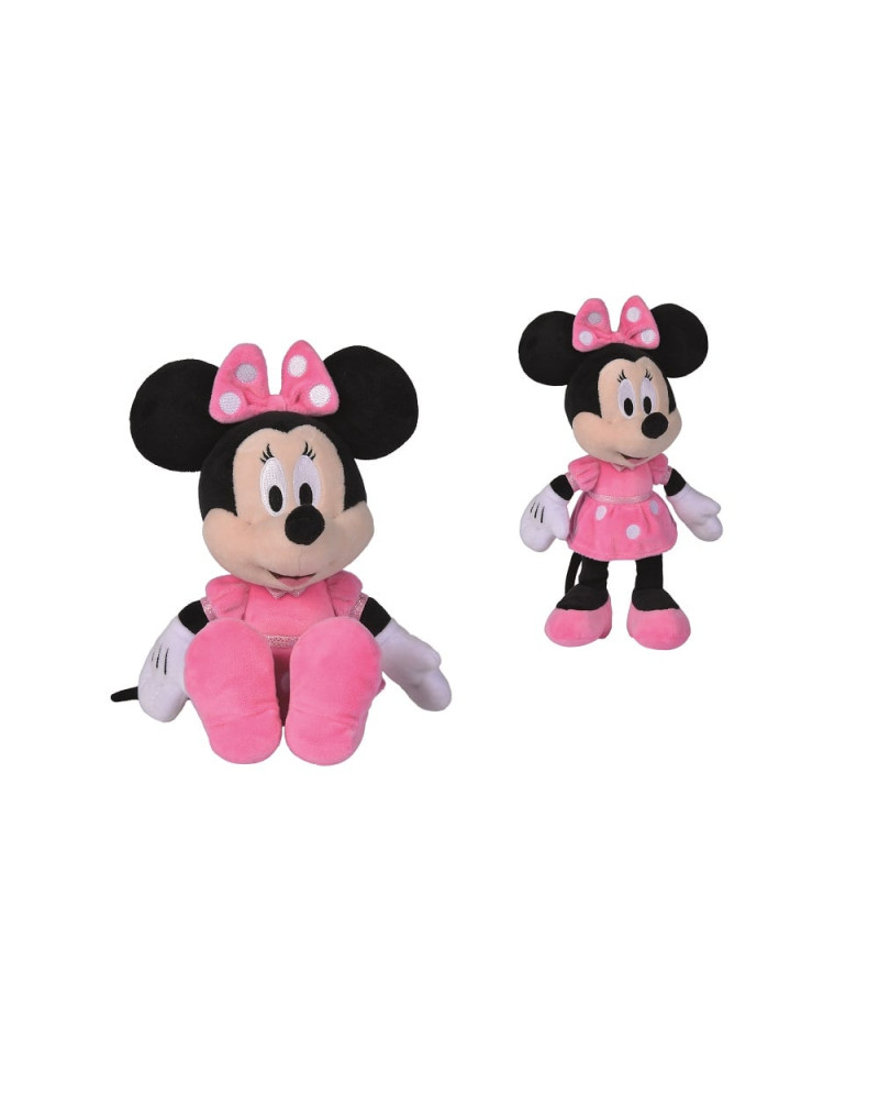 DISNEY - Plush Minnie Pink Dress - 25cm