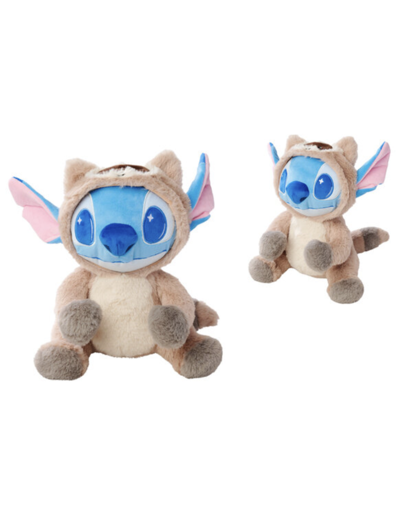 STITCH with Onesie Raccoon - Plush 25cm