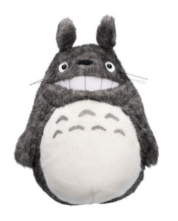 MY NEIGHBOUR TOTORO - Grey Totoro Smiling - Acrylic Plush M