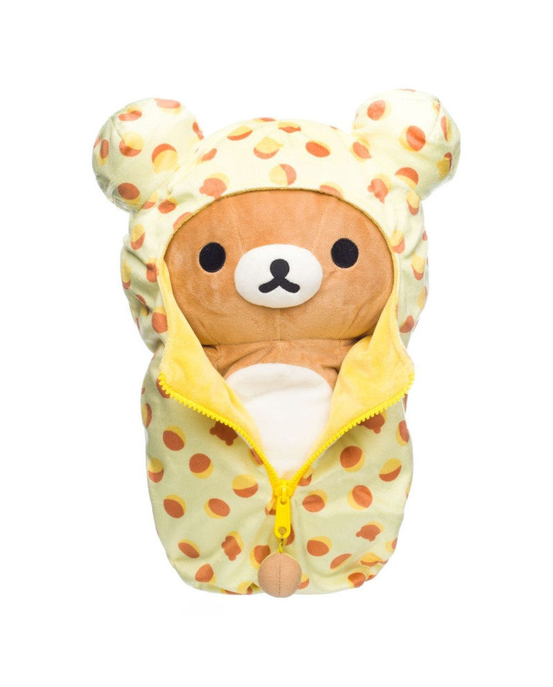 RILAKKUMA PATTEM SPLEEPING BAG - Medium Plush 38cm