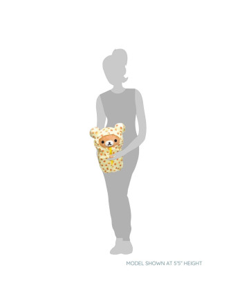 RILAKKUMA PATTEM SPLEEPING BAG - Medium Plush 38cm